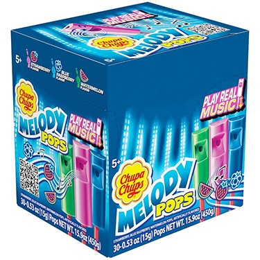 Chupa Chups Melody Pops 30ct Box 